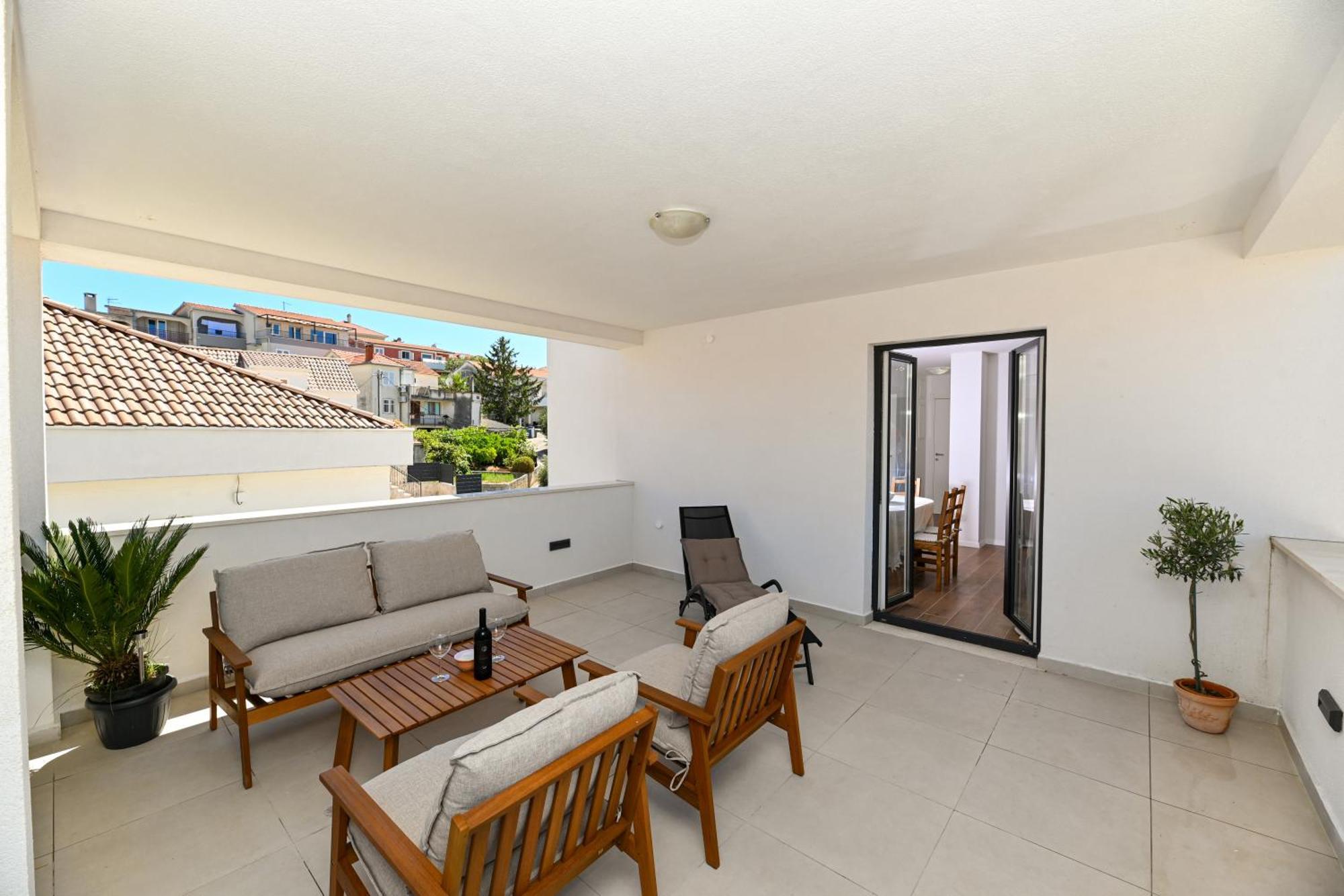 Downtown Apartments Maar Trogir Eksteriør billede
